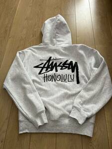 【ハワイ限定】stussy HONOLULU パーカーグレー