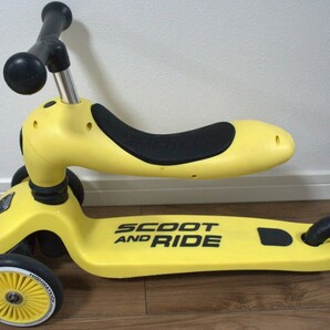 スクートアンドライド ハイウェイキック１ Scoot＆Ride Highwaykick1 レモン 中古の画像4