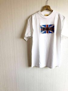 ★☆レア 90s USA製 AUSTIN POWERS オースティンパワーズ SWINGER ユニオンジャックプリントTシャツ オフィシャル オールド ビンテージ☆★