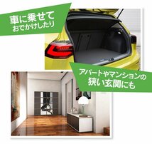 折りたたみ自転車 20インチ AJ-08N シマノ 6段変速 モスグリーン 【本州・四国 送料無料！】 ライト 鍵付き カゴ付き AIJYU CYCLE_画像10