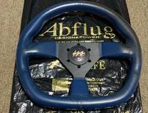 Abflug アブフラッグ ITAL D-Line ステアリング ハンドル ホーンボタン付 JZA80 Z32 R32 R33 R34 GT-R RX-7 旧車 当時物 走り屋 JDM parts_画像1