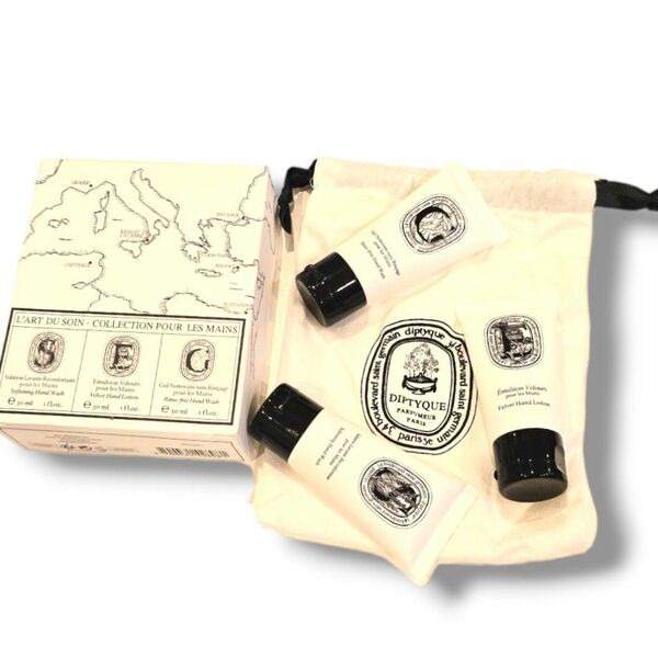 ディプティック ハンドコレクション diptyque ３本 新品未開封 ハンドクリーム