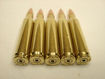 ○米軍・5.56x45mmダミーカート5個（安全加工済み）_画像2