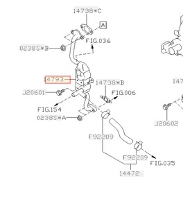 【新品】スバル　EGRクーラー　インプレッサ（GK2GK3GK6GK7GT2GT3GT6GT7）XV（GT3GT7）　SUBARU 純正