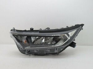 ●新車外し トヨタ RAV4 ラブ4 MXAA52 MXAA54 純正 左 ヘッドライト LED 【 STANLEY 42-87 】 刻印 A (M074900)