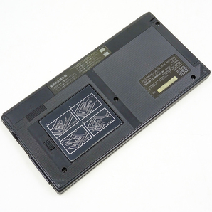 ( 簡易動作確認済 ) SHARP PC-E500 ポケットコンピュータ ポケコン シャープ 現状品 汚傷有 ジャンク扱い 配送はクロネコゆうメール可の画像7
