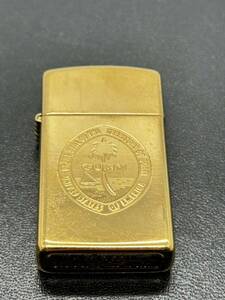 H4612 zippo ジッポ Guam オイルライター ゴールド