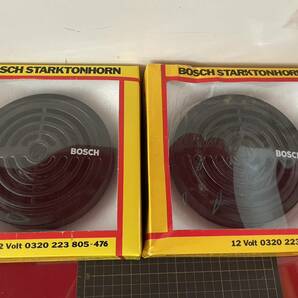 名品クラッシックパーツ BOSCHホーン 0320223804/0320223805  高音低音セット 奇跡の新品 決算処分につきの画像1