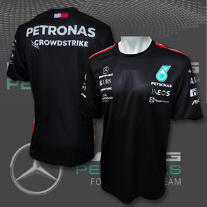 【Mサイズ】⑤ メルセデスAMG ペトロナス F1チーム レプリカTシャツ ハミルトン ラッセル アパレル