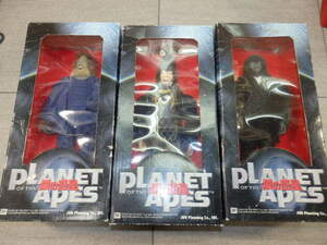 猿の惑星 PLANET OF THE APES スーパードール 20cm 3体セット LIMBO リンボ + KRULL クラル G7651