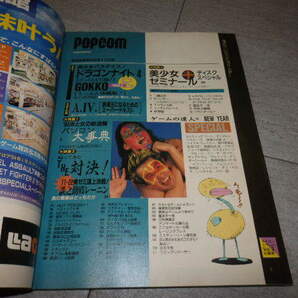 「月刊ポプコム POPCOM」 1994年2月号 小学館：刊 PC-8801 PC-9801 アマランス3 ダンジョンマスター2 ルナティックドーン G131/84の画像3