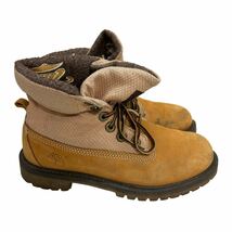 BD005 Timberland ティンバーランド レディース ワークブーツ レースアップ6ホール ブーツ US4 22.5cm キャメル ヌバック_画像3