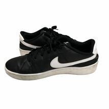 BD028 NIKE ナイキ COURT ROYALE コート ロイヤル レディース スニーカー US10.5 27.5cm ブラック ホワイト_画像4