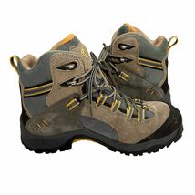 BD159 TrekSta トレクスタ トレッキングシューズ 登山靴 GORE-TEX ゴアテックス US7.5 25.5cm ベージュ ライトグリーン_画像5