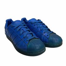 A049 adidas アディダス スーパースター メンズ ローカットスニーカー US5.5 23.5cm ブルー_画像8