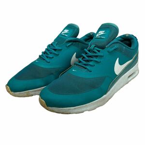 A098 NIKE ナイキ AIR MAX THEA レディース スニーカー US7 24cm ブルーグリーン ホワイト