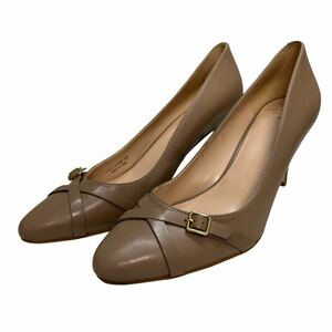 A381 Cole Haan Cole Haan Ladies Zero Grand Pumps 8.5B 25,5 см коричневой лучевой кожи