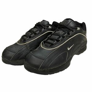 A386 NIKE ナイキ AIR エアー 030406 LN2 ゴルフシューズ US8 25cm ブラック ソフトスパイク 鋲 訳あり