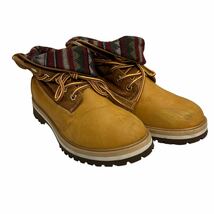 A429 Timberland ティンバーランド レディース ワークブーツ レースアップ6ホールブーツ M 約 23cm キャメル ヌバック_画像8