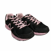 A446 newbalance ニューバランス WR360 レディース スニーカー US6.5 23.5cm 2E ブラック ピンク_画像8