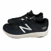 A473 newbalance ニューバランス FRESH FOAM BEACON メンズ スニーカー US8.5 26.5cm ネイビー シルバー メッシュ_画像2