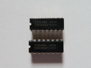 【新品未使用】7ch シンク ドライバ 東芝 TD62003AP ２個まとめて　 【在庫４セット有】