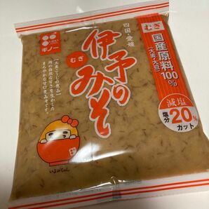 ギノー味噌　伊予のみそ　愛媛県の麦味噌　600g 賞味期限　2024年12月1日まで　