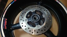 CBR1000RR SC59 純正ホイール前後中古　ハブダンパー　スプロケ　リアブレーキディスク付_画像6