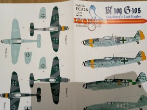 EagleCals EC#26 Bf109G10s (1/48)