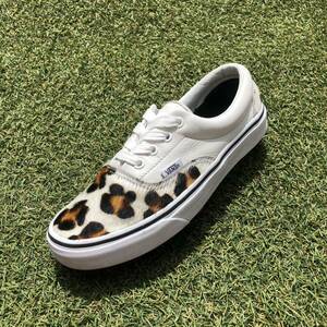 美品23.5 VANS ERAヴァンズ エラ レザー HW948