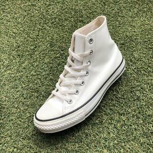 24.5 converse LEA ALLSTAR ENAMEL HIコンバース レザー オールスター エナメル ハイ HW967