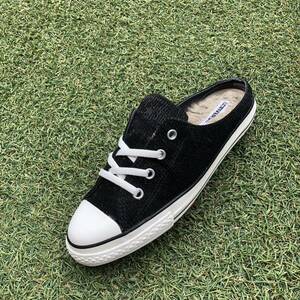 美品24 converse コンバース ALL STAR S CORDUROY MULE SLIP OX オールスター コードュロイ ミュール スリッポン オックス HA7