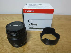 キヤノン Canon EF 24mm F2.8 レンズ