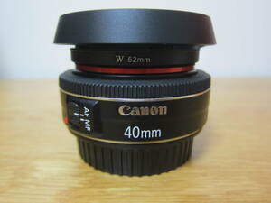 キヤノン Canon EF 40mm F2.8 STM レンズ