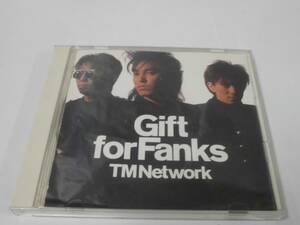 CD◆TM NETWORK　GIFT for Fanks　全14曲　Get Wild/You Can Dance/Self Control等◆試聴確認済 cd-497　ゆうメール可