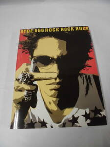 写真集　HYDE 666　ROCK ROCK ROCK　ソニーマガジンズ　2003年初版第1刷◆ゆうパケット 6*7