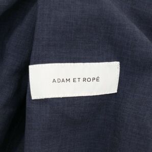 【新品 23SS】 ADAM ET ROPE アダム エ ロペ 春夏 リランチェ 羽織り ノーカラー ジャケット Sz.L メンズ 未使用 A4T02056_2#Mの画像5