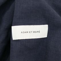 【新品 23SS】 ADAM ET ROPE アダム エ ロペ 春夏 リランチェ 羽織り ノーカラー ジャケット Sz.L　メンズ 未使用　A4T02056_2#M_画像5