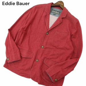 Eddie Bauer エディーバウアー 通年 スウェット★ アンコン テーラード ジャケット ブレザー Sz.M　メンズ アウトドア　A4T02249_3#O