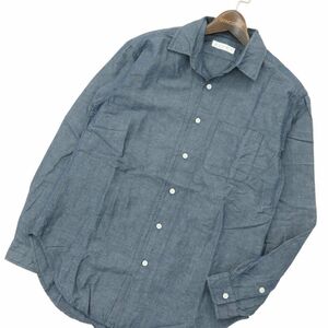 CLOFT クロフト 春夏 長袖 シャンブレー★ シャツ Sz.M～L位　メンズ　A4T02269_3#A