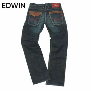 EDWIN エドウィン BTD006 BLUE TRIP★ USED加工 ストレッチ ウエスタン デニム パンツ ジーンズ Sz.29　メンズ 日本製　A4B01254_3#R