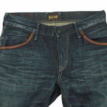 EDWIN エドウィン BTD006 BLUE TRIP★ USED加工 ストレッチ ウエスタン デニム パンツ ジーンズ Sz.29　メンズ 日本製　A4B01254_3#R_画像3