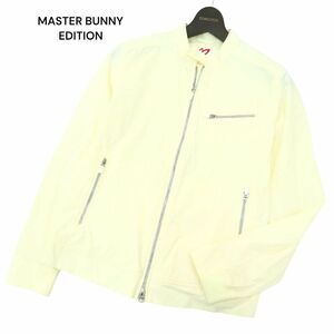 MASTER BUNNY EDITION マスターバニー パーリーゲイツ ストレッチ♪ ジップ ブルゾン ジャケット Sz.1　レディース ゴルフ　A4T02307_3#O