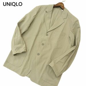 UNIQLO U ユニクロ ユー ルメール 春夏 麻 リネン混★ リラックスフィット テーラード ジャケット Sz.S　メンズ　A4T02519_3#M