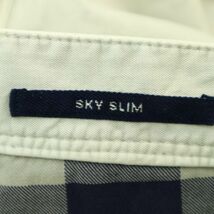 INCOTEX インコテックス 通年 【SKY SLIM】 スリム ワーク パンツ Sz.34　メンズ 大きいサイズ　A4B01208_3#R_画像9