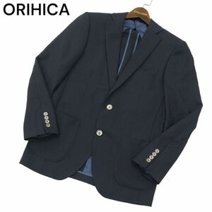 ORIHICA オリヒカ 春夏 背抜き★ テーラード ジャケット Sz.S　メンズ ネイビー ビジネス　A4T02689_3#M