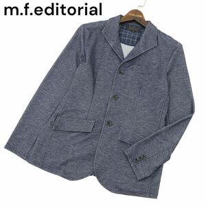 m.f.editorial タカキュー 通年★ イタリアンカラー カジュアル ストレッチ ジャケット Sz.M　メンズ　A4T02679_3#O