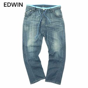 EDWIN エドウィン ER107 ジャージーズ 加工 イージー ストレッチ デニム パンツ ジーンズ Sz.XL メンズ 大きいサイズ 日本製　A4B01362_3#R