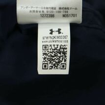 UNDER ARMOUR アンダーアーマー 通年 総柄★ 長袖 ストレッチ ボタンダウン シャツ Sz.LG/G　メンズ ネイビー ゴルフ　A4T02849_3#C_画像9