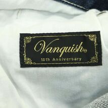 VANQUISH ヴァンキッシュ USED加工★ ストレッチ スキニー デニム パンツ ジーンズ Sz.30　メンズ 日本製　A4B01538_3#R_画像8